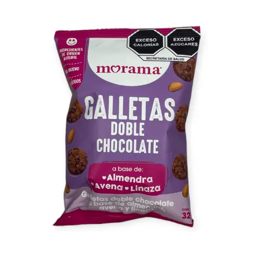[7503032941653] Galleta individual con doble chocolate 32gr MORAMA