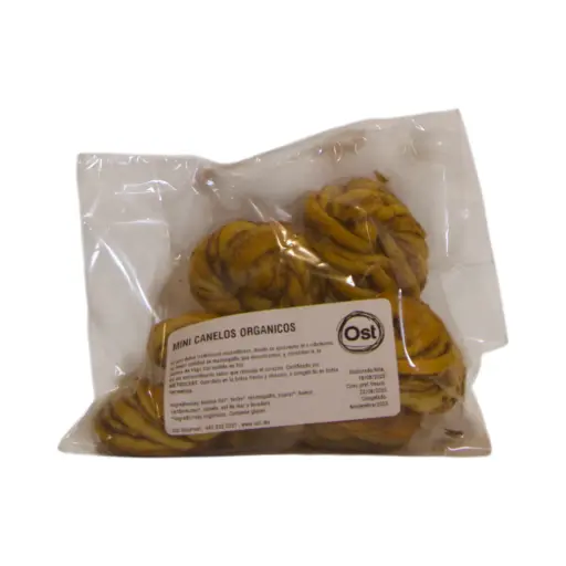 Mini canelos con cardamomo 6pz OST GOURMET