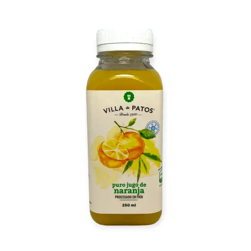 [7503008497221] Jugo de naranja 250ml VILLA DE PATOS