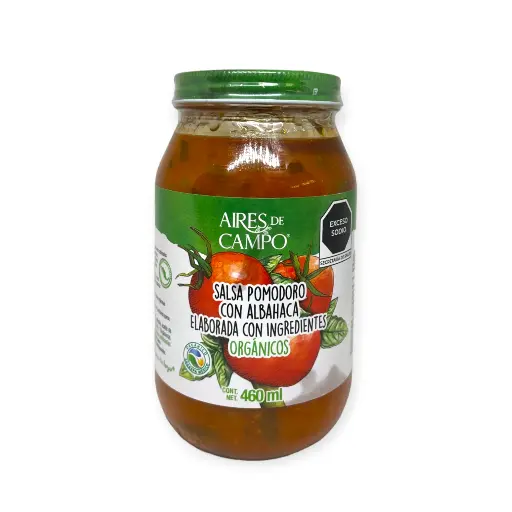 [7502219838205] Salsa pomodoro con albahaca 460ml AIRES DE CAMPO
