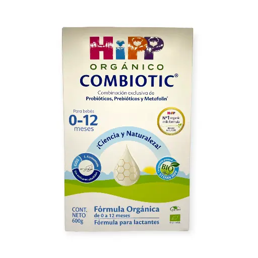 [4062300398900] Fórmula orgánica para bebé de 0-12 meses 600gr HIPP