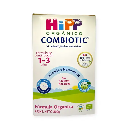 [4062300335608] Fórmula orgánica para bebé de 1-3 años 800gr HIPP