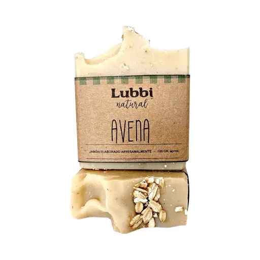 Jabón con avena 135gr LUBBI