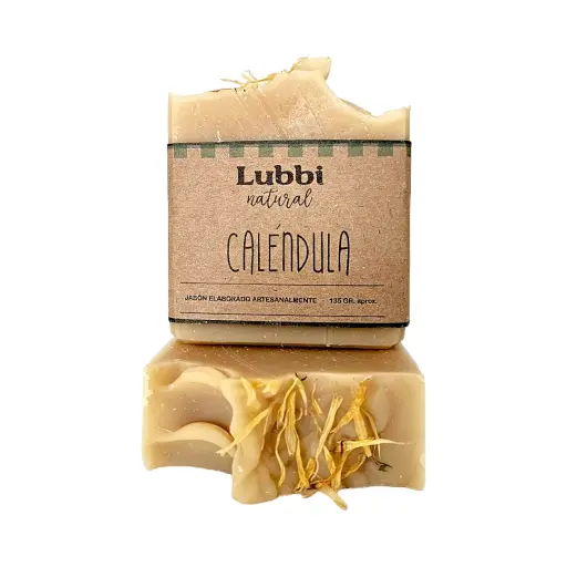 Jabón con caléndula 135gr LUBBI