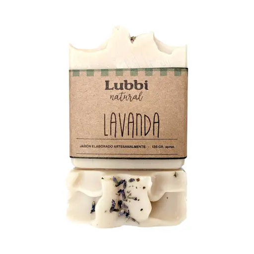 Jabón con lavanda 135gr LUBBI
