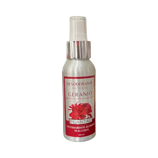 Desodorante en spray de geranio 120ml PLANTAE