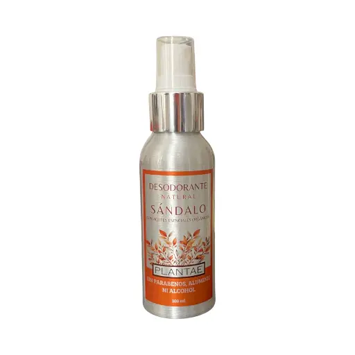 Desodorante en spray de sándalo 120ml PLANTAE