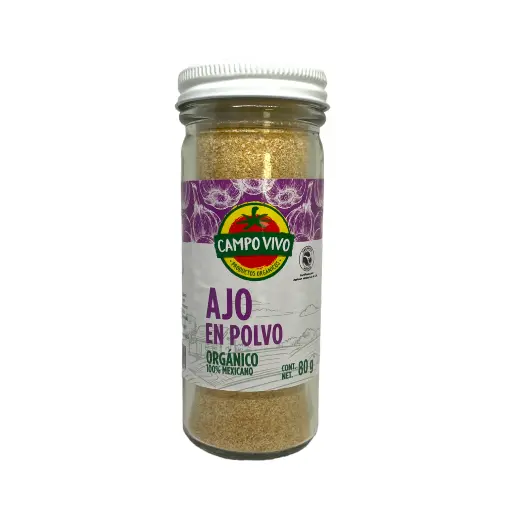 [7502236174041] Ajo en polvo 80gr CAMPO VIVO