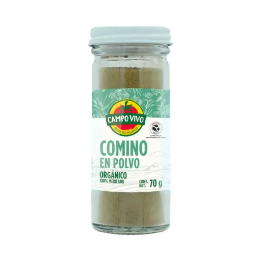 [7502236174072] Comino en polvo orgánico 60gr CAMPO VIVO