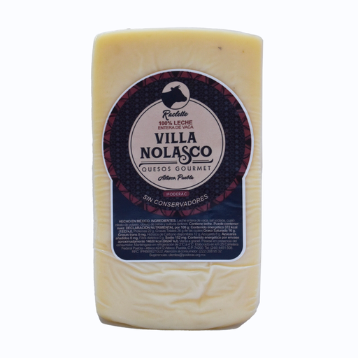 Queso raclette 250gr VILLA NOLASCO