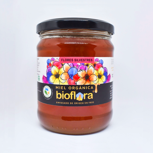 [7503010145141] Miel orgánica de flores silvestres 550gr BIOFLORA