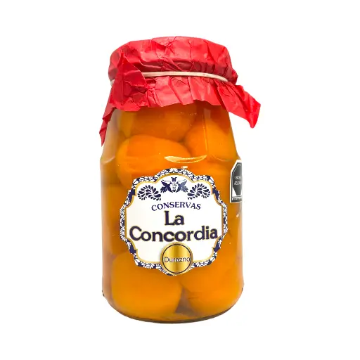 Conserva de durazno 500gr LA CONCORDIA