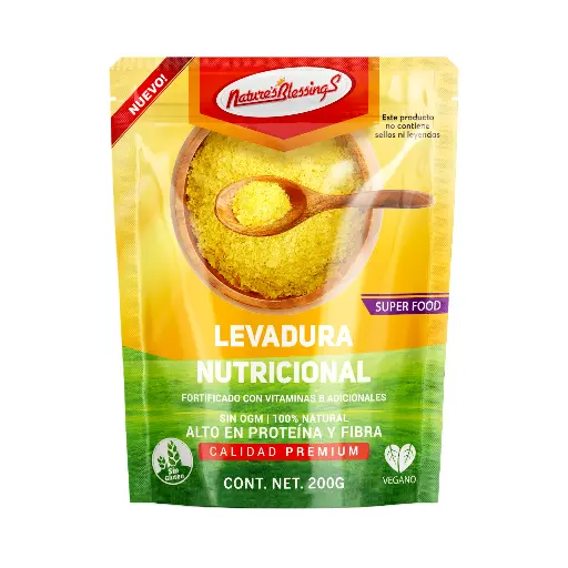 [7503012295851] Levadura nutricional 200gr NATURE´S BLESSINGS