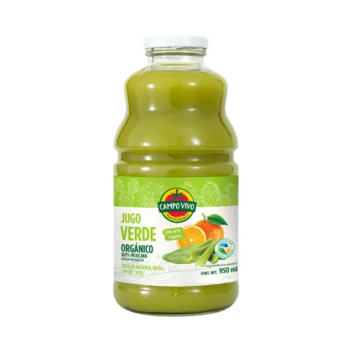 [7502236173563] Jugo verde orgánico 950ml CAMPO VIVO 