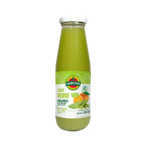 [7502236173501] Jugo verde orgánico 250ml CAMPO VIVO 