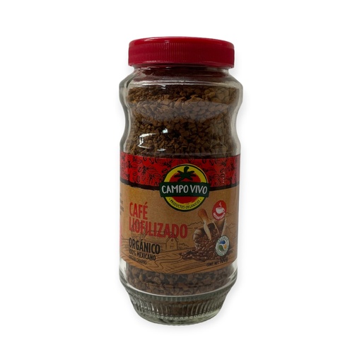 [7502236172245] Café liofilizado soluble 100gr CAMPO VIVO 