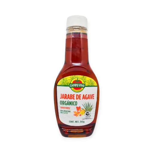 [7502236172023] Jarabe de agave con maple 345gr CAMPO VIVO 