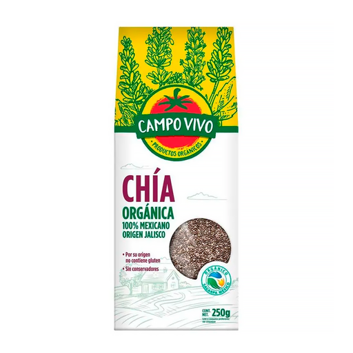 [7502236172528] Chía 250gr CAMPO VIVO 