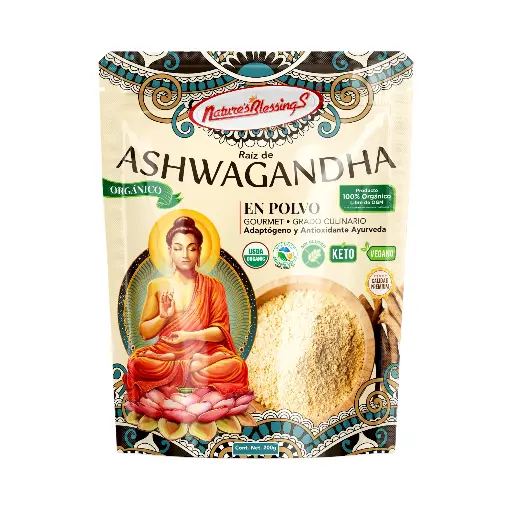 [7503012295714] Ashwagandha orgánica 200gr NATURE´S BLESSINGS