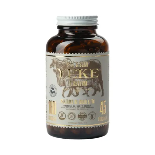 Órganos de res y jabalí en cápsulas 180pz YEKE IN RHYTM