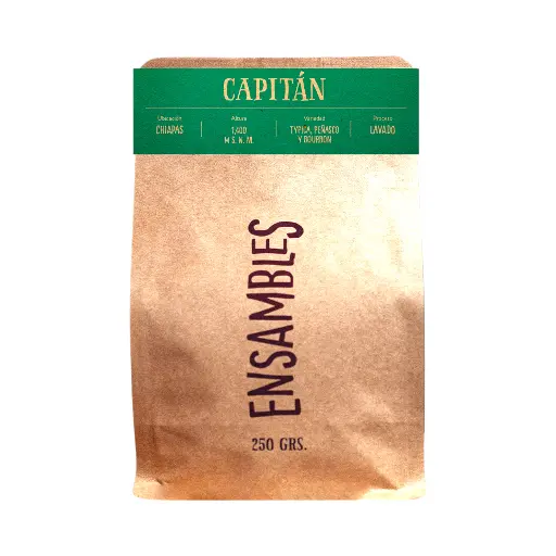 Café orgánico de Chiapas Oxom 500gr ENSAMBLES
