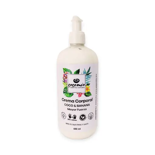 [7500811002161] Crema corporal de coco y banana 500ml COCOMIO