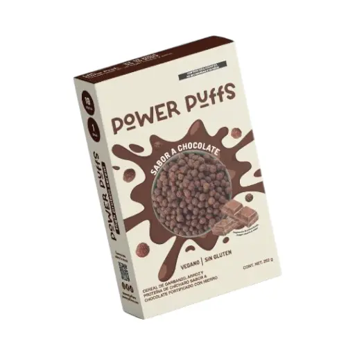 [7500465107502] Cereal de chocolate alto en proteína 252gr POWER PUFFS