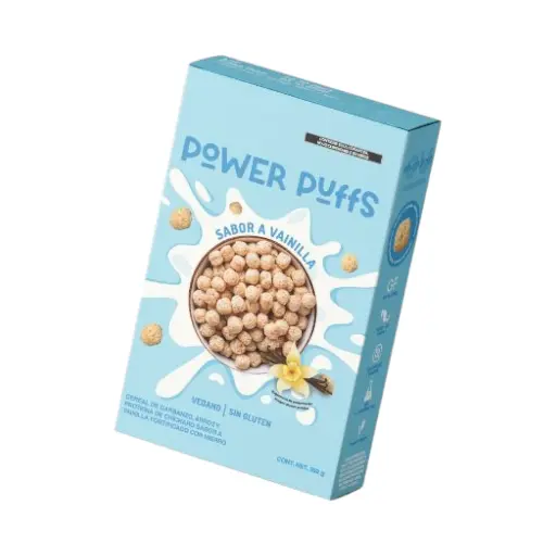 [7500465107519] Cereal de vainilla alto en proteína 252gr POWER PUFFS