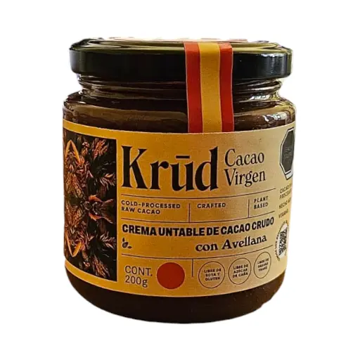[7500463616341] Crema untable con avellana 200gr KRUD