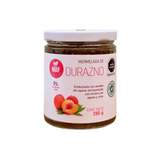 [7503019799710] Mermelada de durazno 280gr NBF