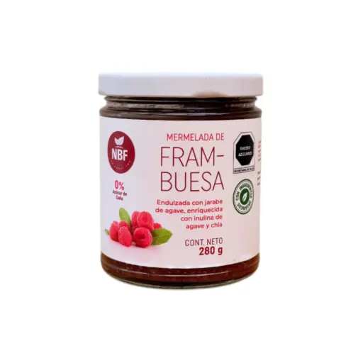 [7503019799697] Mermelada de frambuesa 280gr NBF