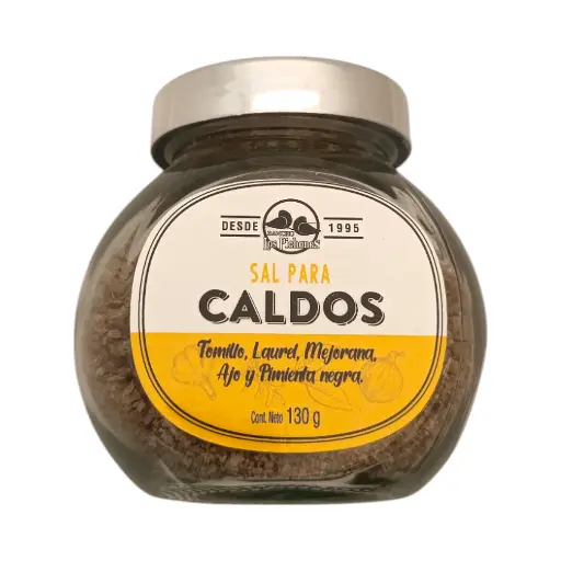 [SCD-F-007] Sal especiada para caldos 130gr LOS PICHONES