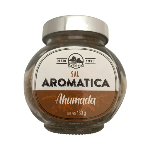 [SAAH-F-016] Sal aromática ahumada 130gr LOS PICHONES