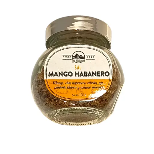[SMH-F-018] Sal especiada de mango habanero 130gr LOS PICHONES