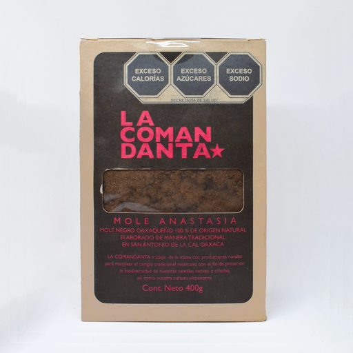 [7503021130099] Mole negro oaxaqueño Anastasia 400gr LA COMANDANTA