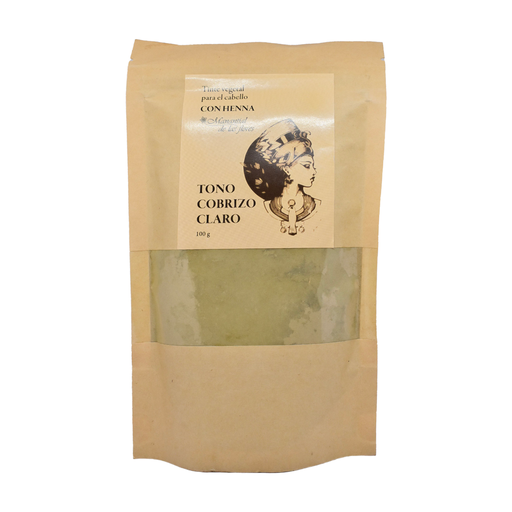 Tinte vegetal cabello de henna tono claro 100gr MANANTIAL DE LAS FLORES