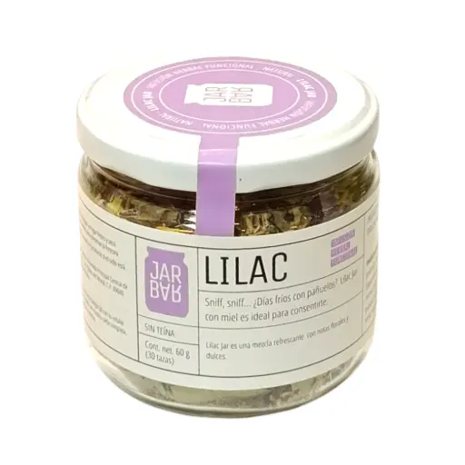 Infusión herbal antigripal sabor Lilac Jar 60gr JARBAR