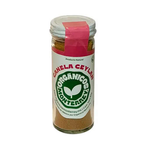 [7503022145306] Canela de Ceylán en polvo 60gr ORGÁNICOS MONTERREY