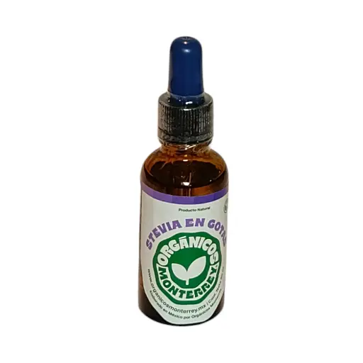 [7503021368270] Stevia líquida en gotas 30ml ORGÁNICOS MONTERREY