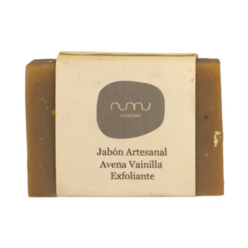 Jabón de avena vainilla 100gr ESPUMA DE LUNA