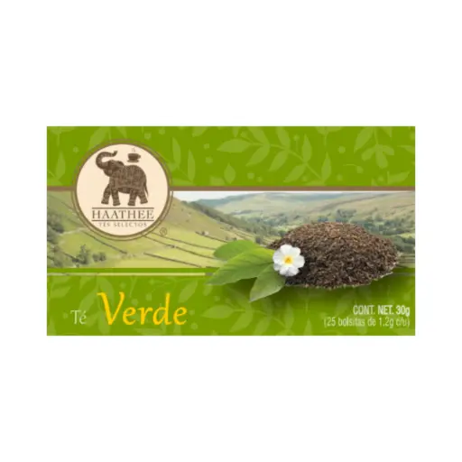 [7500464611079] Té verde 30gr HAATHEE
