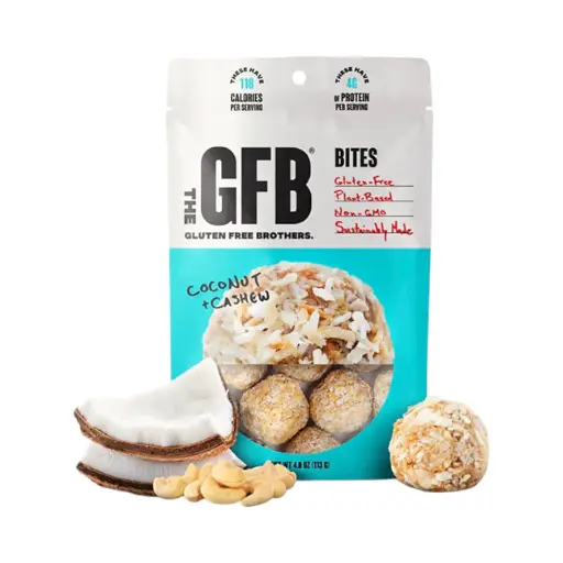 [853056004054] Bolitas de proteína veganas de coco con  nuez de la India 113gr THE GFB
