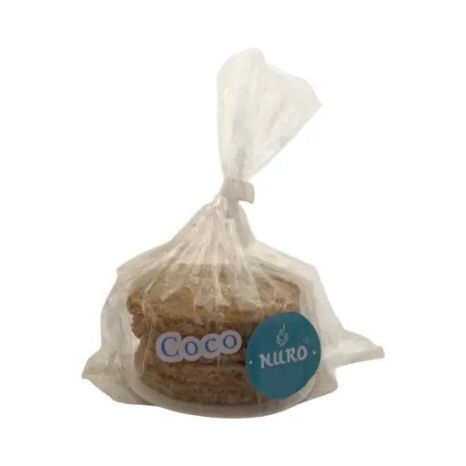 Galleta dulce de masa madre y coco 4 pz NURO
