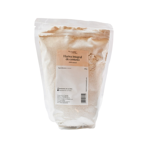 [7503020896392] Harina integral de centeno 500gr MANANTIAL DE LAS FLORES