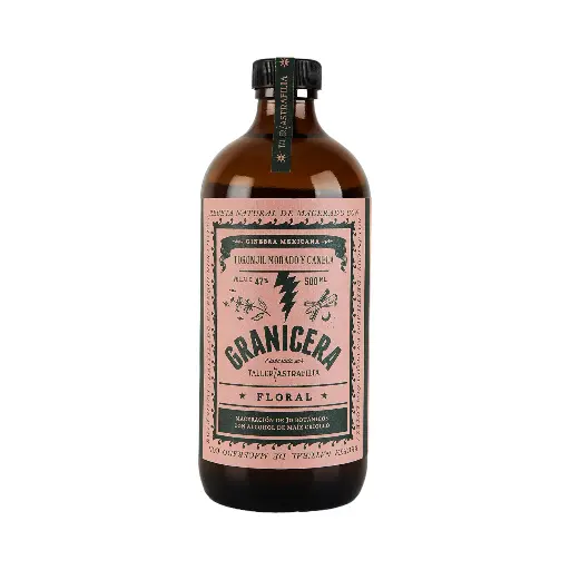 Ginebra floral con toronjil y canela 500ml GRANICERA