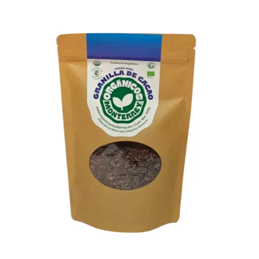 [7503021368010] Nibs de cacao orgánico 100gr ORGÁNICOS MONTERREY 