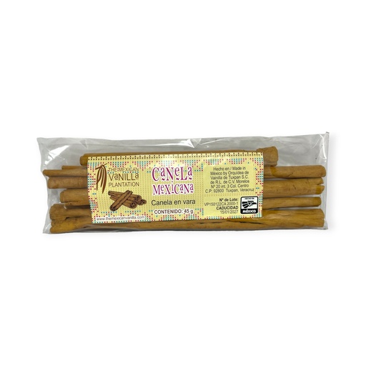 [7503010047452] Canela en vara 45gr THE MEXICAN VANILLA