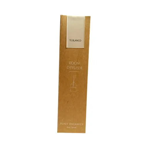 Difusor de varillas de té blanco 125ml BLAST ORGANICS