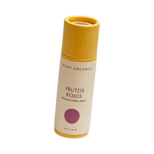 Bálsamo hidratante para labios de frutos rojos 8gr BLAST ORGANICS