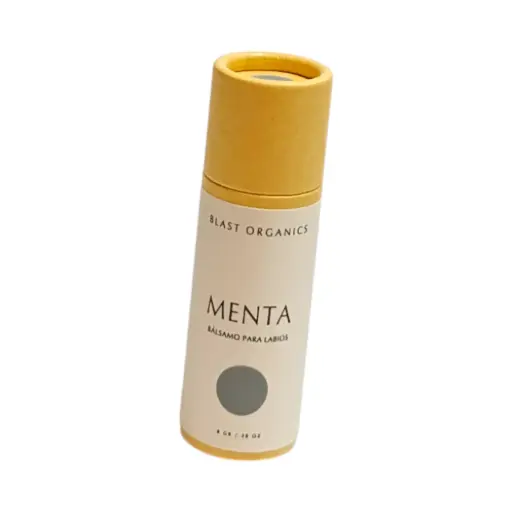 Bálsamo hidratante para labios de menta 8gr BLAST ORGANICS